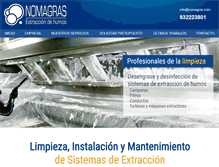 Tablet Screenshot of nomagras.com